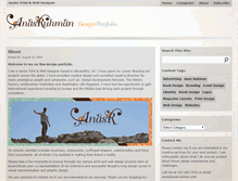 Tablet Screenshot of anasruhman.com